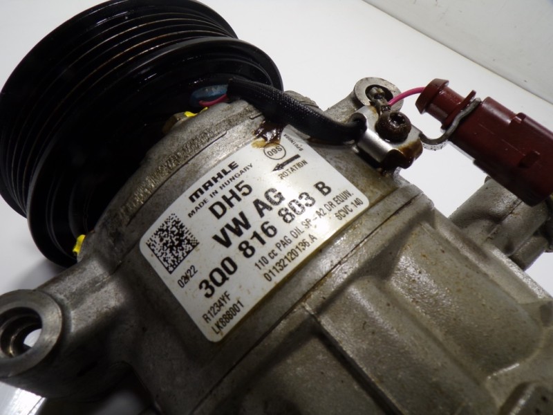 Recambio de compresor aire acondicionado para cupra formentor 1.5 tsi referencia OEM IAM 3Q0816803B 3Q0816803B 