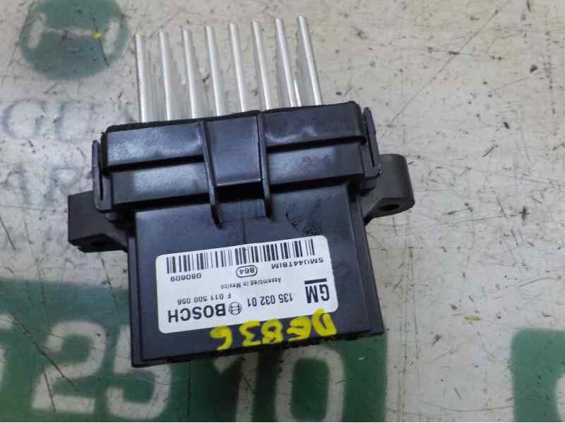 Recambio de resistencia calefaccion para opel insignia berlina sport 4x4 referencia OEM IAM 13598091 13503201 F011500056