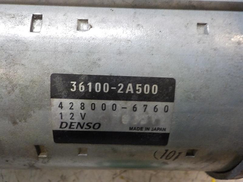 Recambio de motor arranque para hyundai ix20 1.6 crdi cat referencia OEM IAM 361002A500 361002A500 4280006760