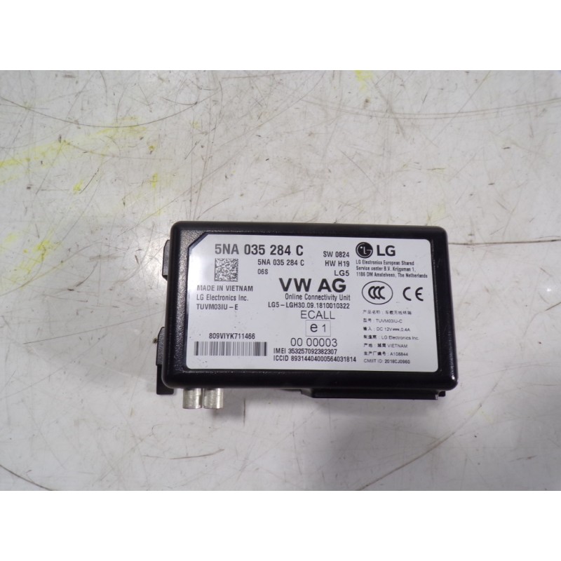 Recambio de modulo electronico para volkswagen golf vii sportsvan 1.6 tdi referencia OEM IAM 5NA035284C 5NA035284C 