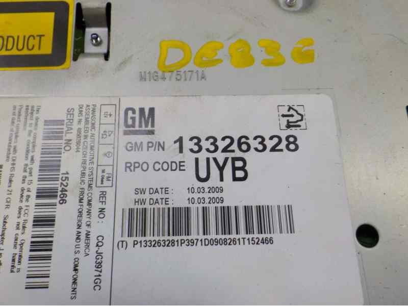 Recambio de sistema audio / radio cd para opel insignia berlina sport 4x4 referencia OEM IAM 13332702 13326328 