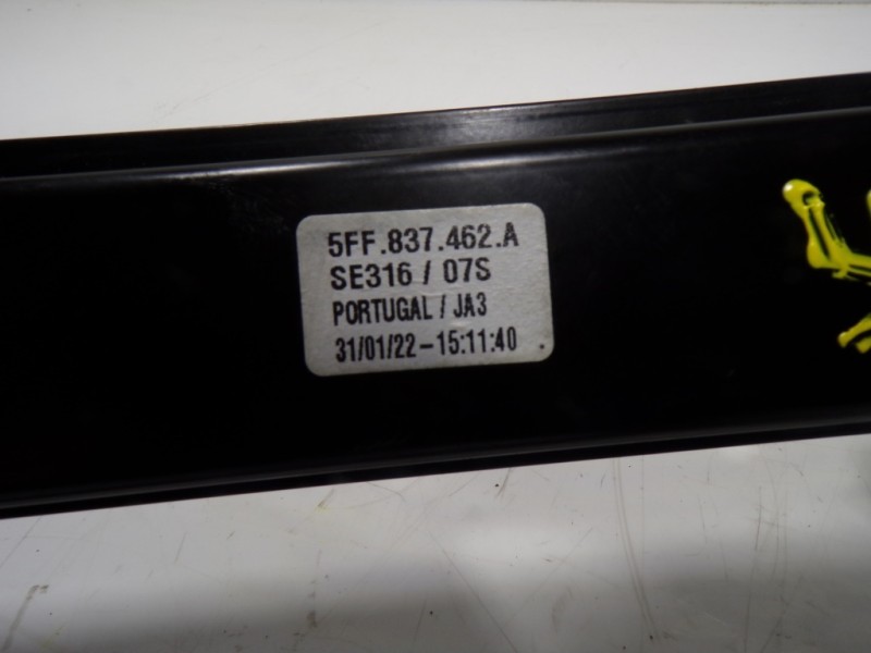 Recambio de elevalunas delantero derecho para cupra formentor 1.5 tsi referencia OEM IAM 5FF837462A 5FF837462A 