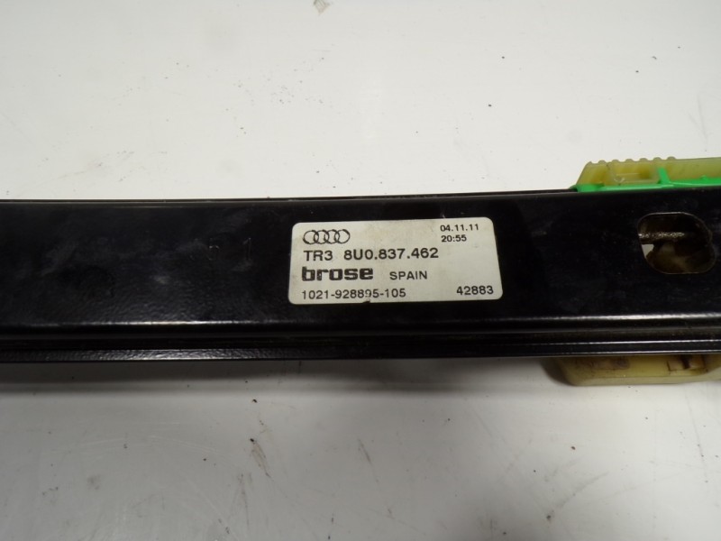 Recambio de elevalunas delantero derecho para audi q3 (8u) 2.0 tdi referencia OEM IAM 8U0837462 8U0837462 1021928895105
