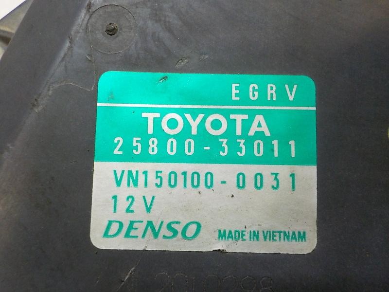 Recambio de valvula egr para toyota auris 1.4 turbodiesel cat referencia OEM IAM   