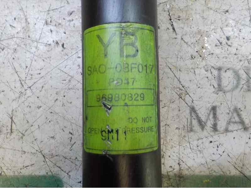 Recambio de amortiguador trasero derecho para chevrolet aveo 1.2 cat referencia OEM IAM   