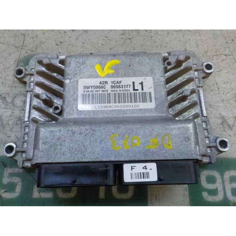 Recambio de centralita motor uce para chevrolet aveo 1.2 cat referencia OEM IAM   