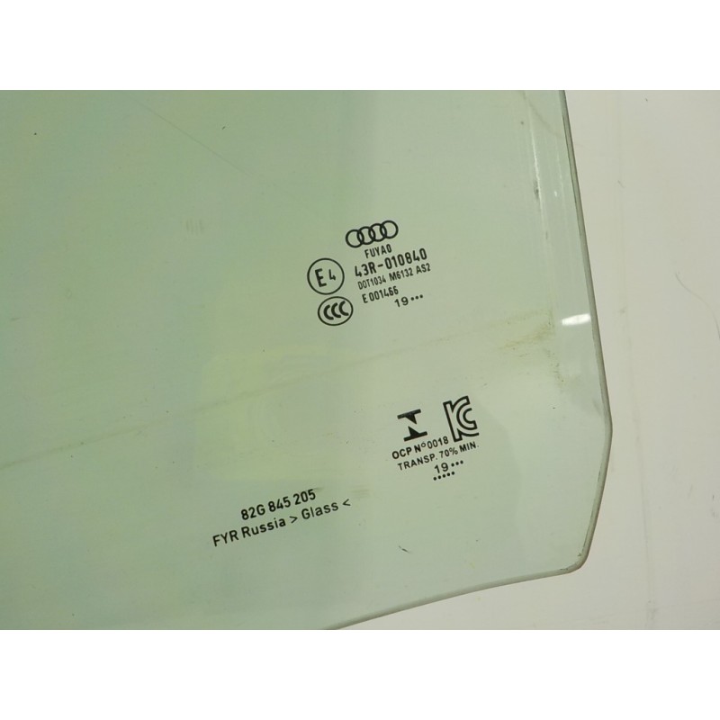 Recambio de cristal puerta trasero izquierdo para audi a1 sportback (gba) 1.0 tfsi referencia OEM IAM 82G845205  