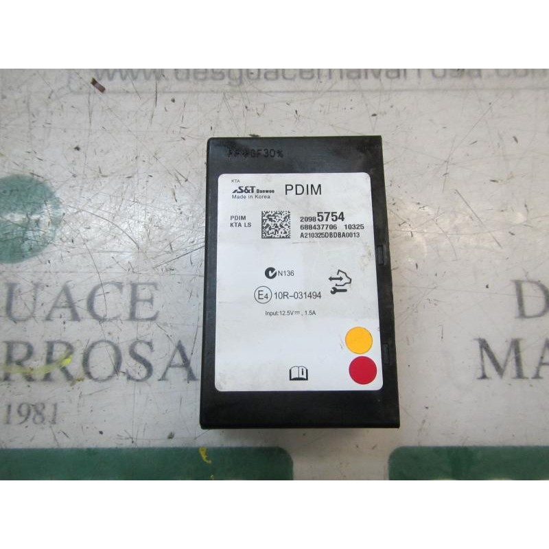 Recambio de modulo electronico para chevrolet cruze 2.0 diesel cat referencia OEM IAM 20985754 20985754 