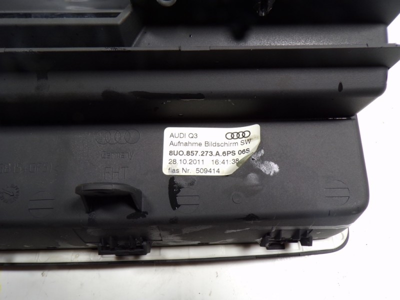 Recambio de pantalla multifuncion para audi q3 (8u) 2.0 tdi referencia OEM IAM 8U0919603 8U0857273A 