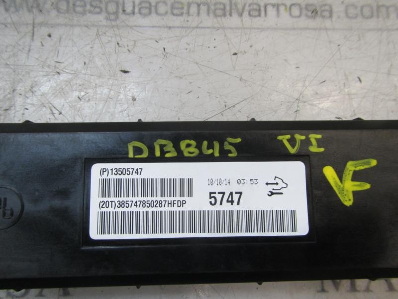 Recambio de modulo electronico para chevrolet cruze 2.0 diesel cat referencia OEM IAM  13505747 