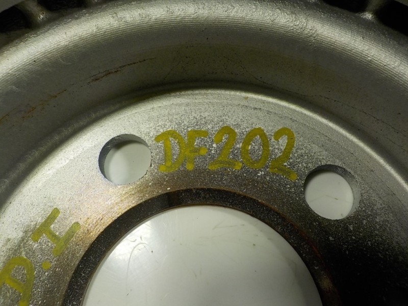 Recambio de disco freno delantero para audi a1 sportback (gba) 1.0 tfsi referencia OEM IAM 2Q0615301H  