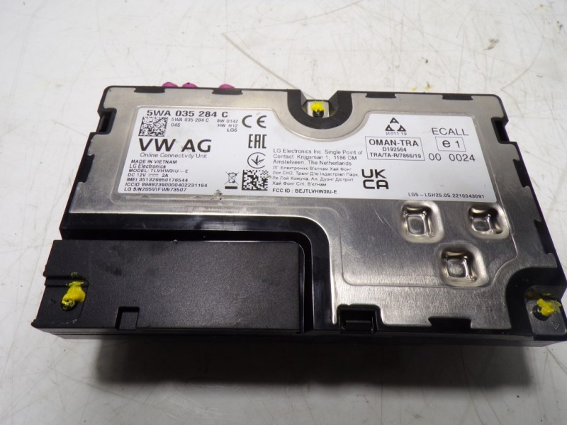 Recambio de modulo electronico para seat leon sportstourer (kl8) style referencia OEM IAM 5WA035284C 5WA035284C 