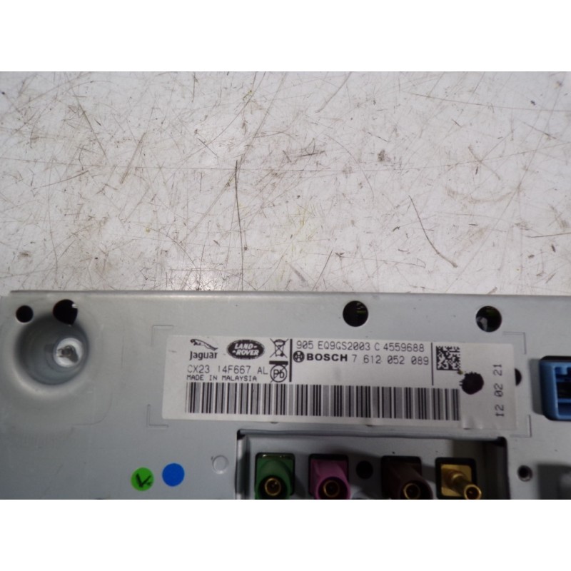 Recambio de pantalla multifuncion para jaguar xf 2.2 diesel cat referencia OEM IAM C2Z23074 CX2314F66TAL 7612052089