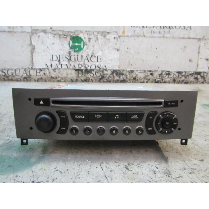 Recambio de sistema audio / radio cd para peugeot 308 sport referencia OEM IAM 6564ZV 96647510XH00 