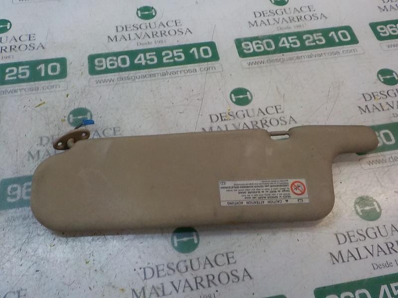 Recambio de parasol derecho para toyota land cruiser (j9) d4-d vx (3-ptas.) referencia OEM IAM   