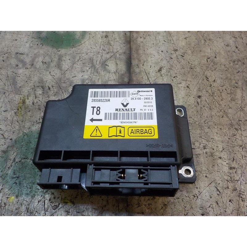 Recambio de centralita airbag para renault megane iii sport tourer expression referencia OEM IAM 285587590R 237100777R 