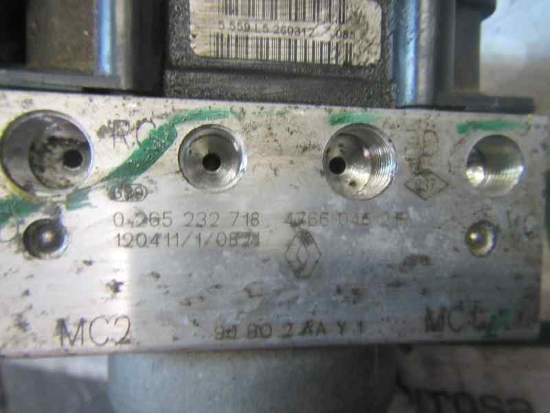 Recambio de abs para dacia sandero 1.2 16v cat referencia OEM IAM 8201063079 476604621R 