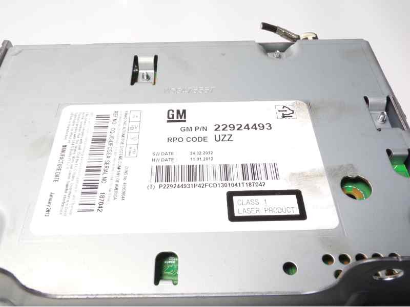 Recambio de sistema audio / radio cd para opel astra j lim. 1.7 16v cdti referencia OEM IAM   