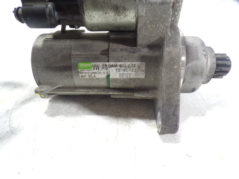 Recambio de motor arranque para seat leon (1p1) 1.6 tdi referencia OEM IAM 0AM911023L 0AM911023L TS18ER22