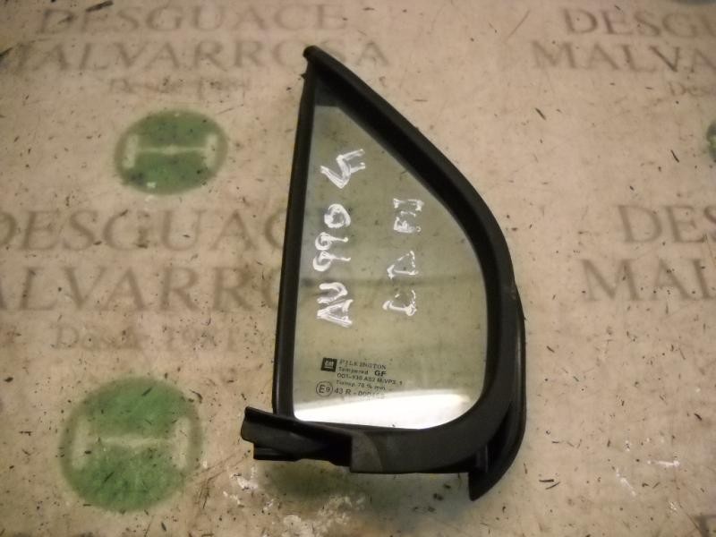 Recambio de cristal puerta delantero derecho para opel agila básico referencia OEM IAM   