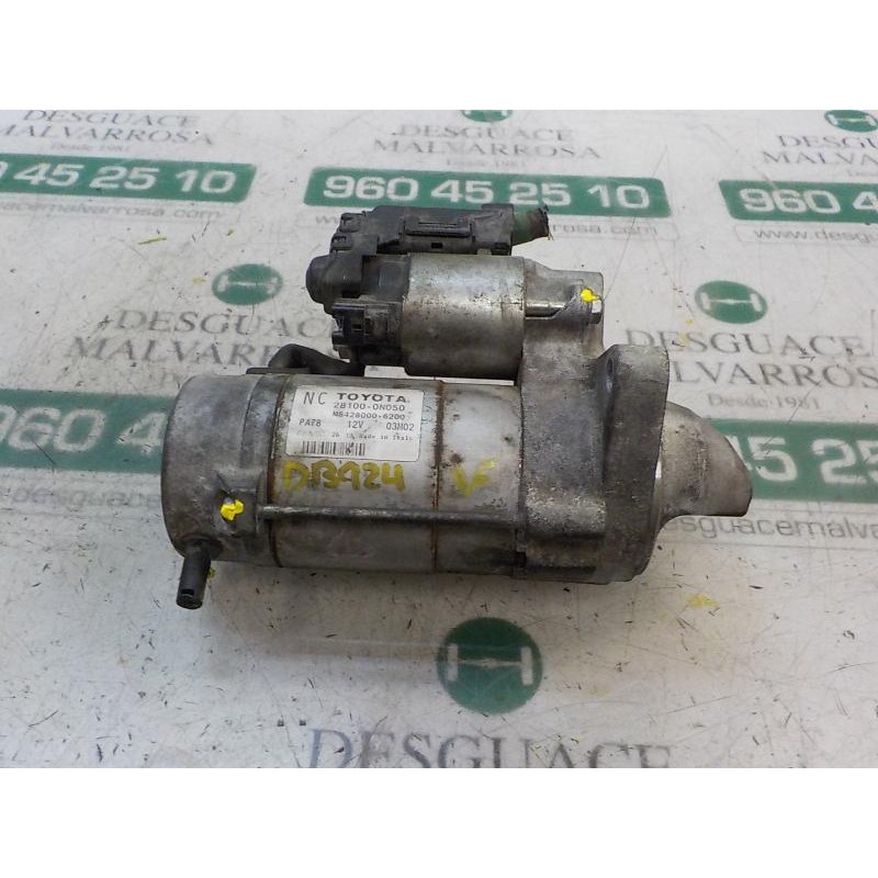 Recambio de motor arranque para toyota auris 1.4 turbodiesel cat referencia OEM IAM   