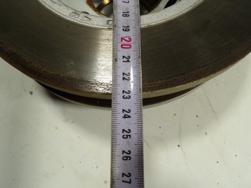 Recambio de disco freno trasero para audi a1 sportback (gba) 1.0 tfsi referencia OEM IAM 2Q0615601H  