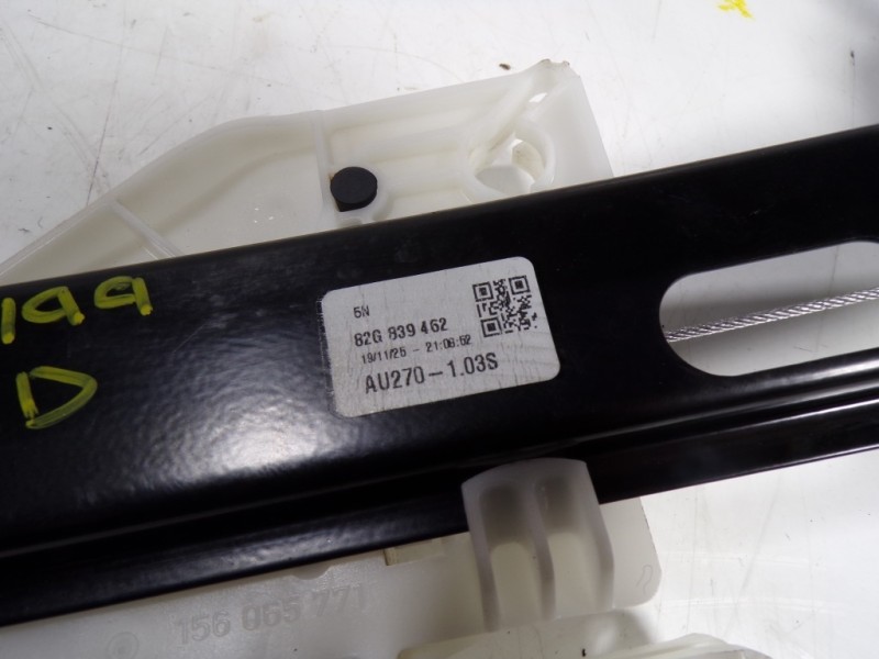 Recambio de elevalunas trasero derecho para audi a1 sportback (gba) 1.0 tfsi referencia OEM IAM 82G839462 82G839462 