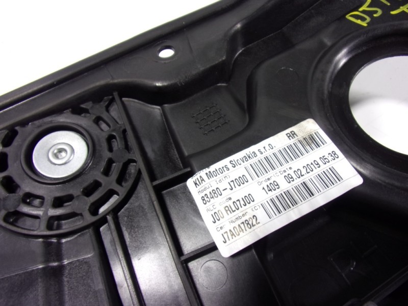 Recambio de elevalunas trasero derecho para kia ceed 1.6 crdi cat referencia OEM IAM 83481J7000 83480J7000 