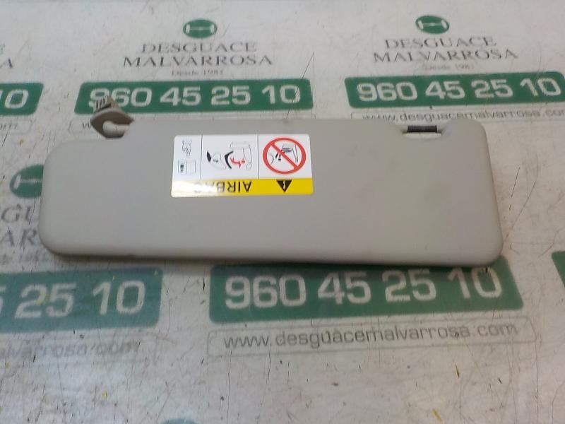 Recambio de parasol derecho para dacia sandero 1.2 16v cat referencia OEM IAM 964001213R  