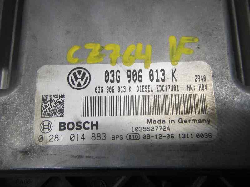 Recambio de centralita motor uce para seat ibiza (6j5) 1.9 tdi referencia OEM IAM 03G906013K 03G906013K 