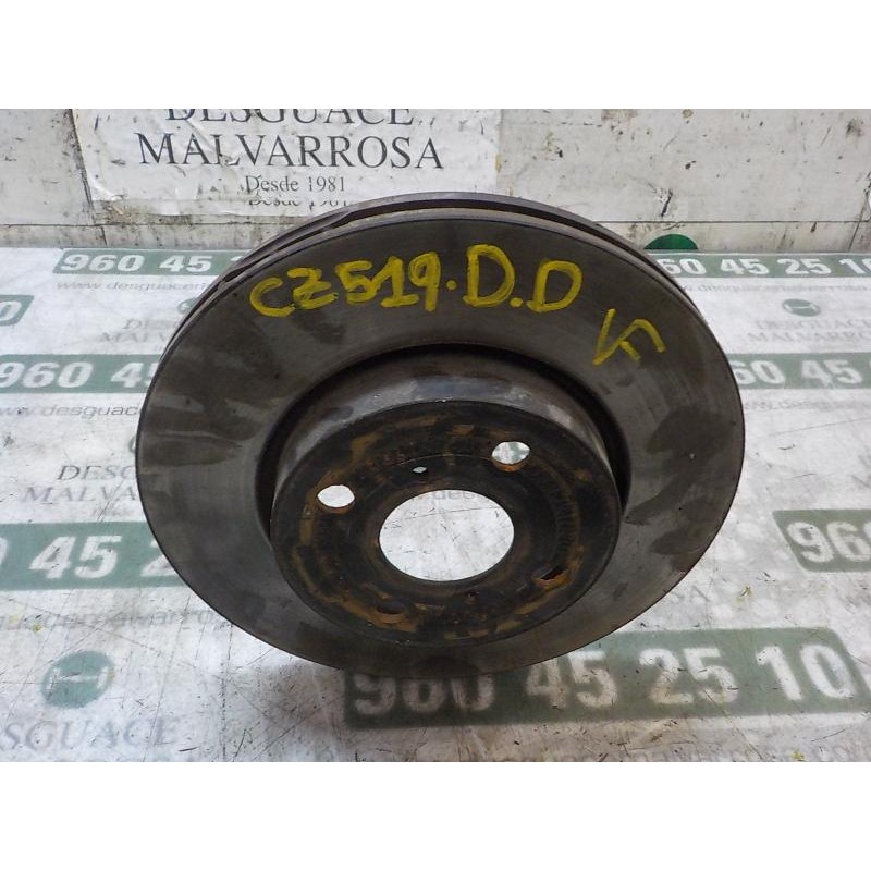 Recambio de disco freno delantero para toyota yaris 1.4 turbodiesel cat referencia OEM IAM 435120D060  