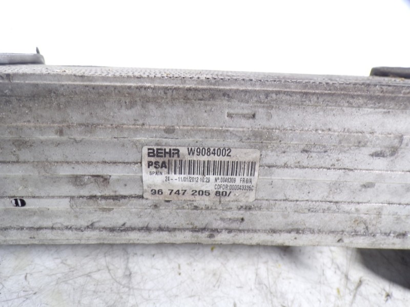 Recambio de intercooler para citroën c4 picasso 2.0 hdi fap referencia OEM IAM   