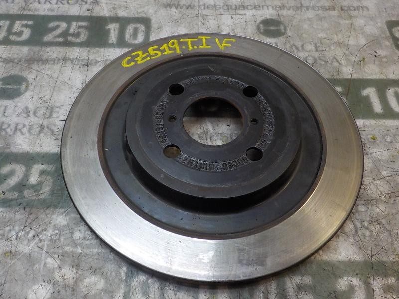 Recambio de disco freno trasero para toyota yaris 1.4 turbodiesel cat referencia OEM IAM 424310D060  