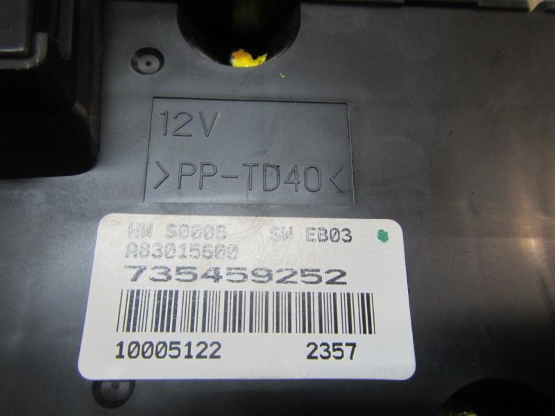 Recambio de mando climatizador para fiat linea (110) dynamic referencia OEM IAM 735459252 735459252 