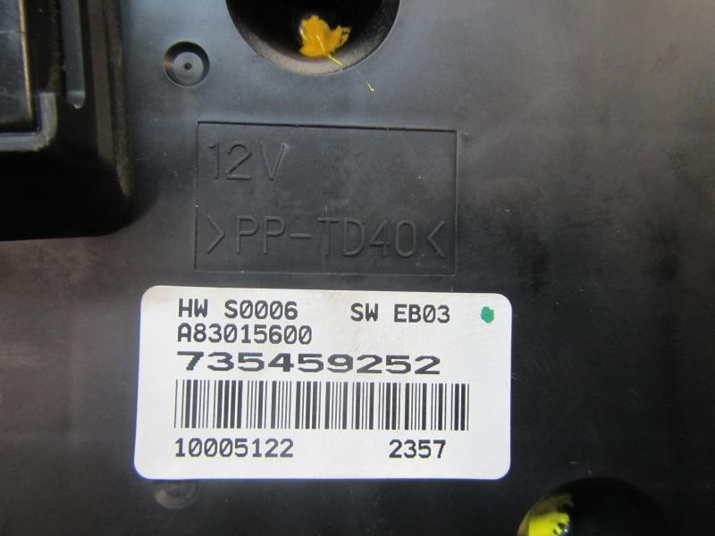 Recambio de mando climatizador para fiat linea (110) dynamic referencia OEM IAM 735459252 735459252 