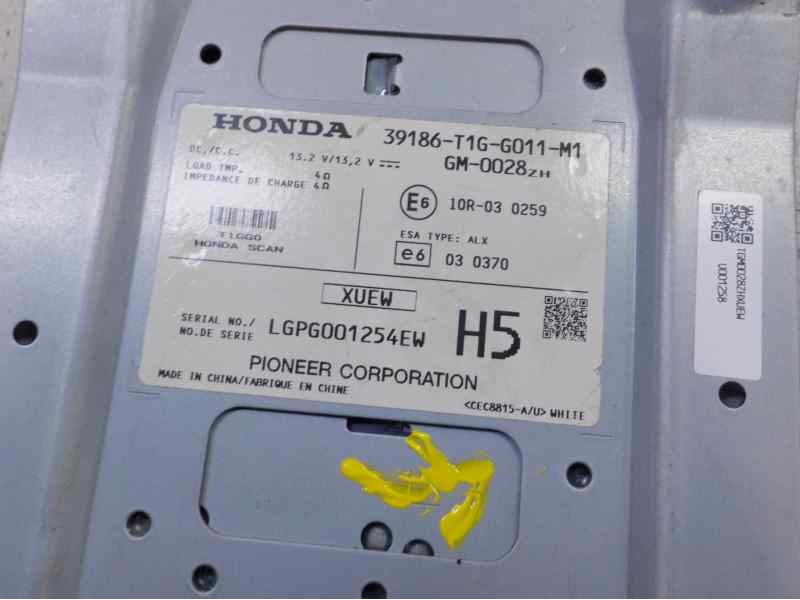 Recambio de modulo electronico para honda cr-v 2.2 dtec cat referencia OEM IAM 39186T1GG01 39186T1GG011M1 