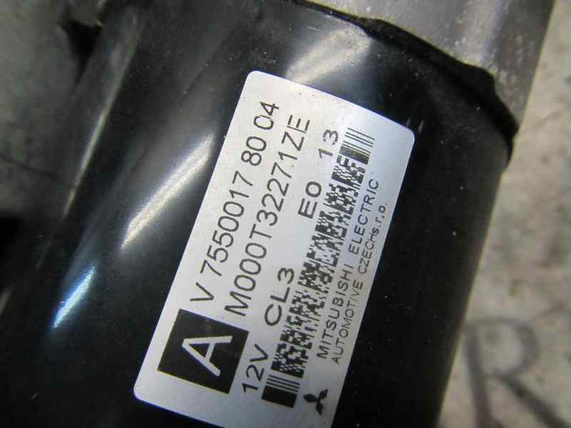 Recambio de motor arranque para peugeot 207 x-line referencia OEM IAM  8F01 75500178004 M000T32271ZE 