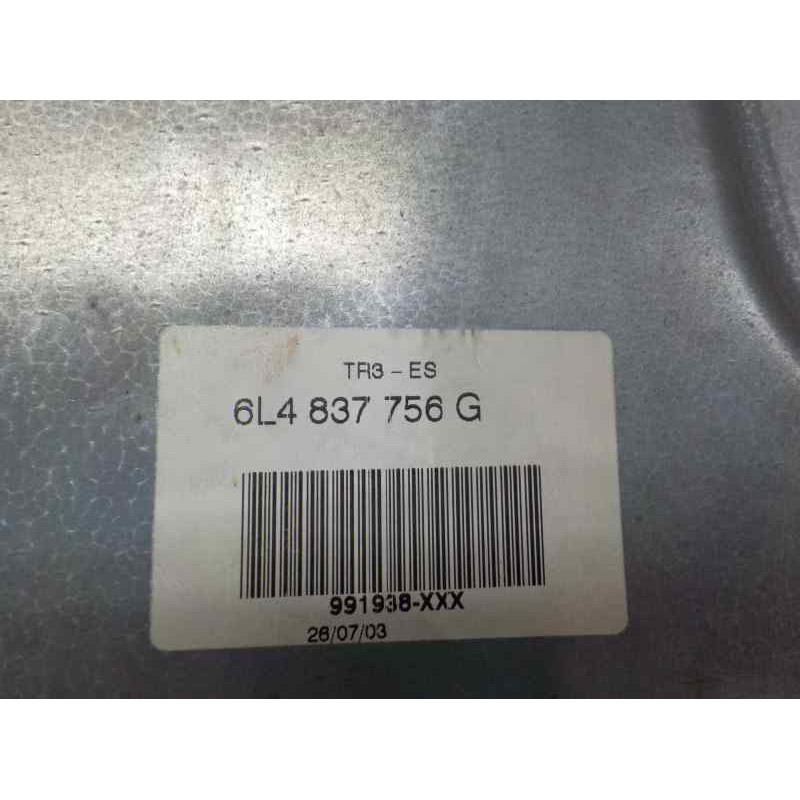 Recambio de elevalunas delantero derecho para seat cordoba berlina (6l2) 1.9 tdi referencia OEM IAM   