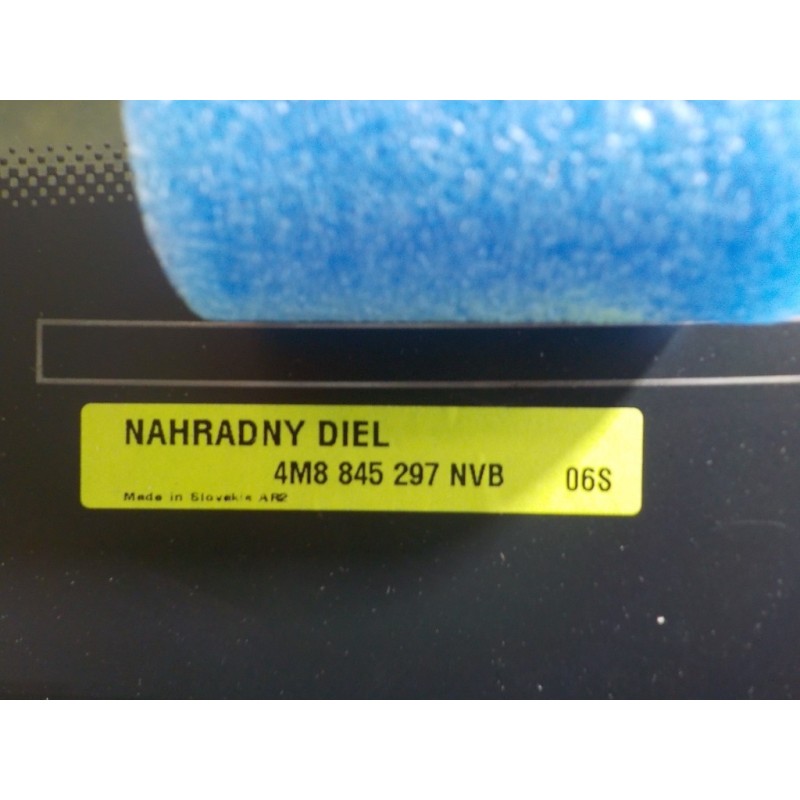 Recambio de cristal custodia trasero izquierdo para audi q8 (4mn) (07.2018) 50 tdi quattro referencia OEM IAM  4M8845297NVB 