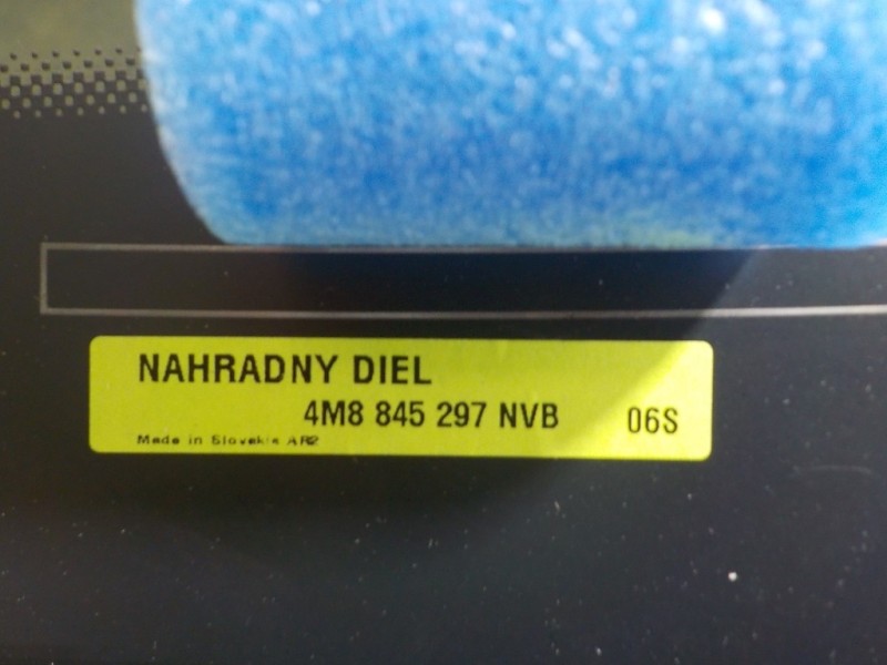 Recambio de cristal custodia trasero izquierdo para audi q8 (4mn) (07.2018) 50 tdi quattro referencia OEM IAM  4M8845297NVB 