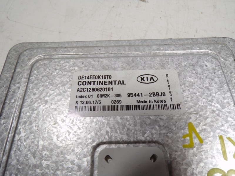 Recambio de centralita motor uce para kia niro concept referencia OEM IAM 954412BBD0 954412BBJ0 A2C1260620101