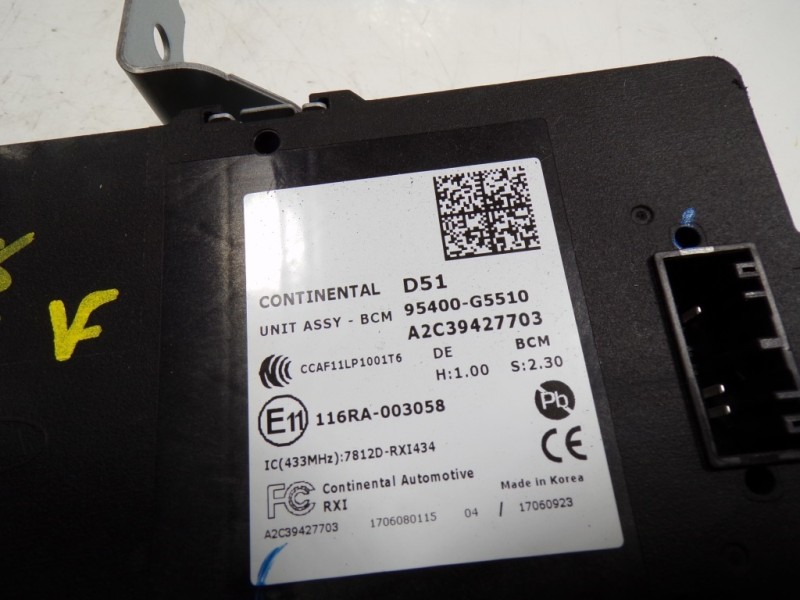 Recambio de modulo electronico para kia niro concept referencia OEM IAM 95400G5510 95400G5510 A2C39427703