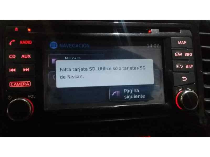 Recambio de sistema navegacion gps para nissan juke (f15) 1.6 16v cat referencia OEM IAM 25915BV92A 25915BV 