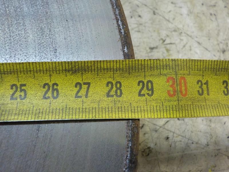 Recambio de disco freno trasero para volkswagen passat berlina (3c2) 2.0 tdi referencia OEM IAM 1K0615601AD  