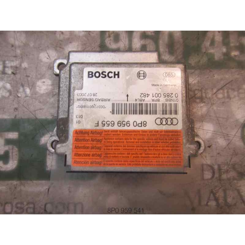 Recambio de centralita airbag para audi a3 (8p) 1.9 tdi referencia OEM IAM 8P0959655D 8P0959655F 