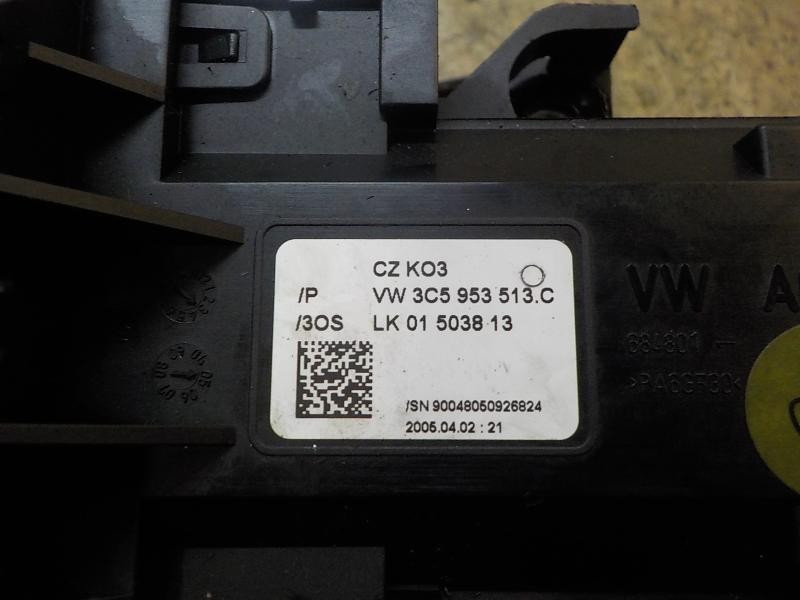 Recambio de mando intermitentes para volkswagen passat berlina (3c2) 2.0 tdi referencia OEM IAM 3C9953513S9B9 3C5953507C 