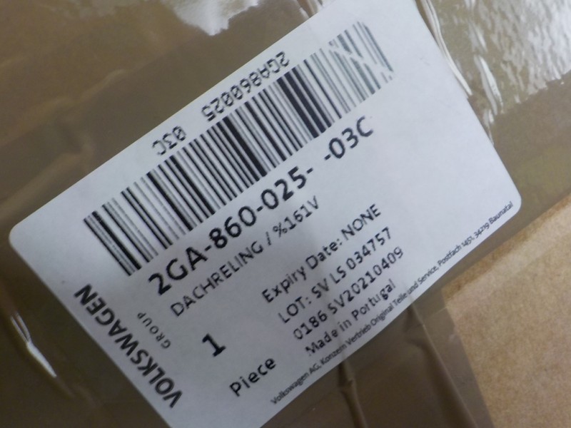 Recambio de portaequipajes para volkswagen t-roc advance style referencia OEM IAM  2GA860025 