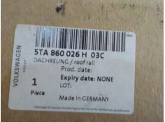 Recambio de portaequipajes para volkswagen touran (5t1) 1.6 tdi referencia OEM IAM  5TA860026H  2