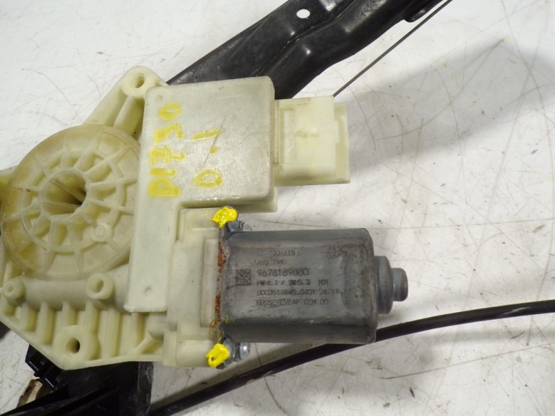 Recambio de elevalunas delantero izquierdo para peugeot 308 active referencia OEM IAM 9816273280 9678189880 