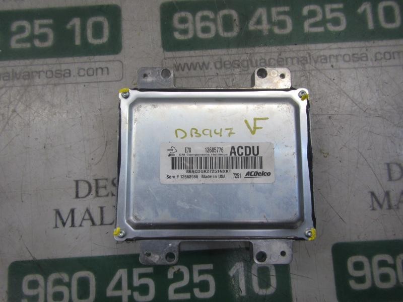 Recambio de centralita motor uce para opel mokka x selective start/stop referencia OEM IAM 12668986 12685776 